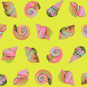 PRE - Order Tula Pink Floral Reef - Lil Shelly PWTP266.SEAGRASS - Half Yard - April 2026 - Modern Fabric Shoppe