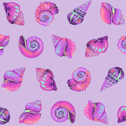 PRE - Order Tula Pink Floral Reef - Lil Shelly PWTP266.ULTRAVIOLET - Half Yard - April 2026 - Modern Fabric Shoppe