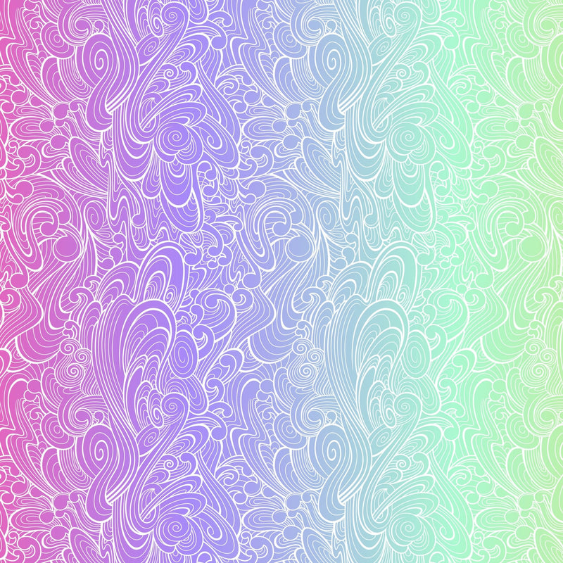 PRE - Order Tula Pink Floral Reef - Riptide PWTP270.DEEPDIVE - Half Yard - April 2026 - Modern Fabric Shoppe