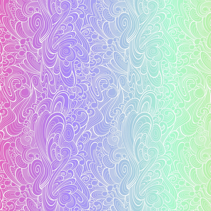 PRE - Order Tula Pink Floral Reef - Riptide PWTP270.DEEPDIVE - Half Yard - April 2026 - Modern Fabric Shoppe