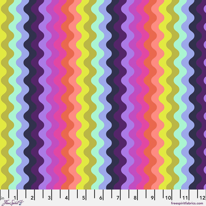 PRE - Order Tula Pink Floral Reef - Riptide PWTP272.DEEPDIVE - Half Yard - April 2026 - Modern Fabric Shoppe