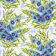 PRE - Order Tula Pink Floral Reef - Shadow Sharks PWTP267.MARINE - Half Yard - April 2026 - Modern Fabric Shoppe