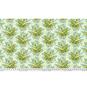 PRE - Order Tula Pink Floral Reef - Shadow Sharks PWTP267.SEAGRASS - Half Yard - April 2026 - Modern Fabric Shoppe