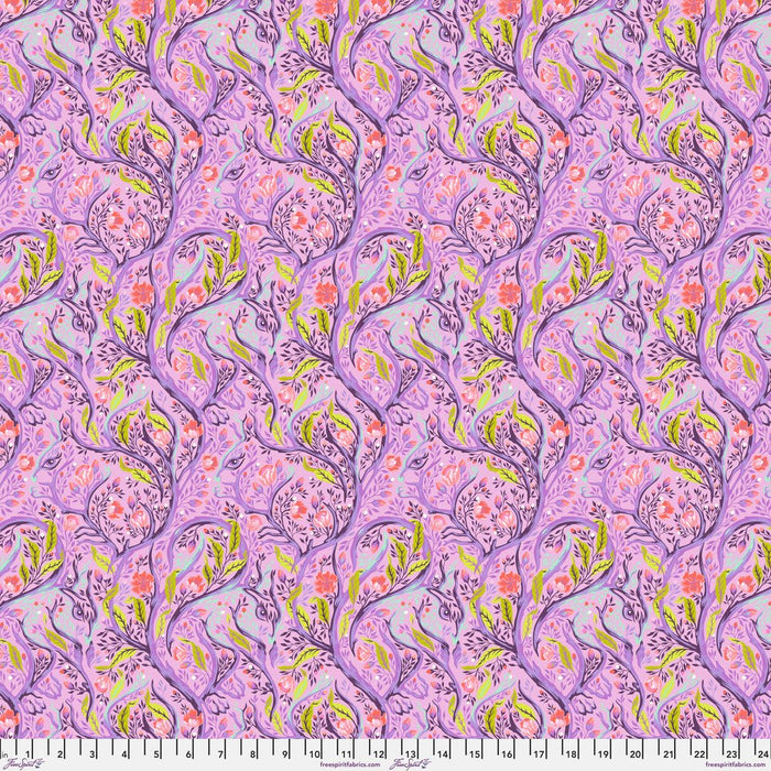 PRE - ORDER Tula Pink Full Moon Forest II - Branch Manager PWTP247.BLOSSOM - Half Yard - April 2025 - Modern Fabric Shoppe