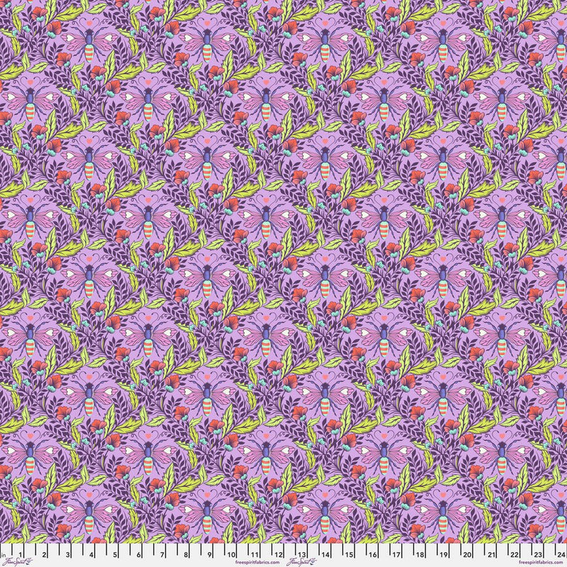 PRE - ORDER Tula Pink Full Moon Forest II - Shake your Honey Maker PWTP248.BLOSSOM - Half Yard - April 2025 - Modern Fabric Shoppe