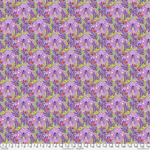 PRE - ORDER Tula Pink Full Moon Forest II - Shake your Honey Maker PWTP248.BLOSSOM - Half Yard - April 2025 - Modern Fabric Shoppe