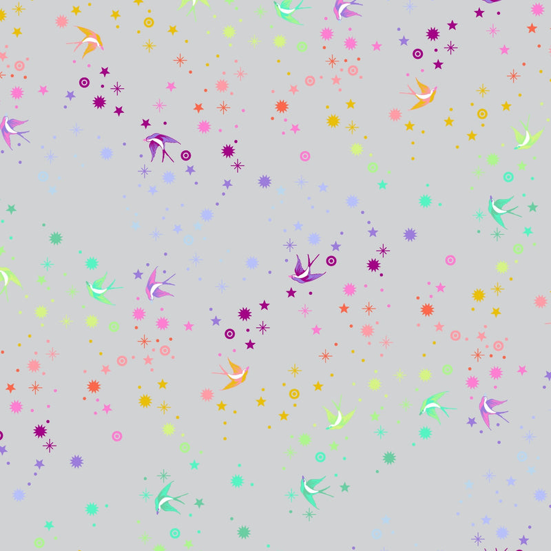 PRE - Order Tula Pink Graywork True Color - Fairy Dust PWTP133.FOG - Half Yard - October 2025 - Modern Fabric Shoppe