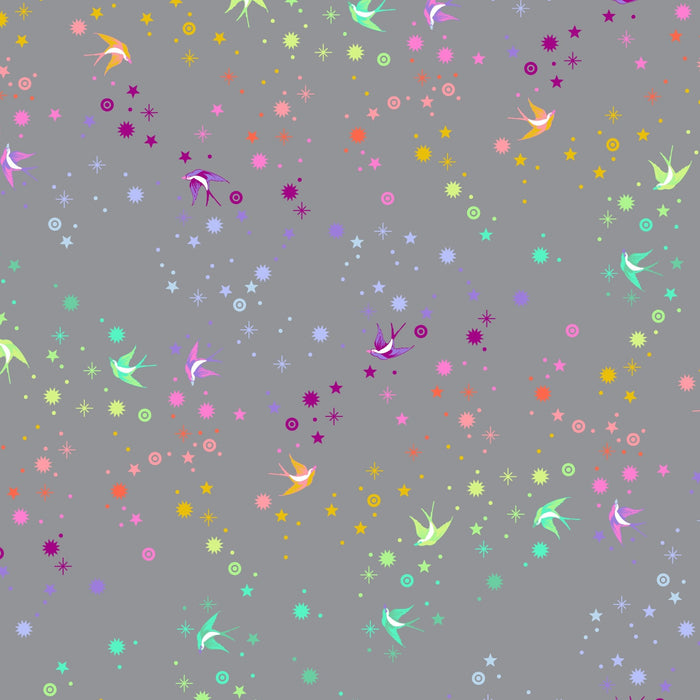 PRE - Order Tula Pink Graywork True Color - Fairy Dust PWTP133.SHADOW - Half Yard - October 2025 - Modern Fabric Shoppe