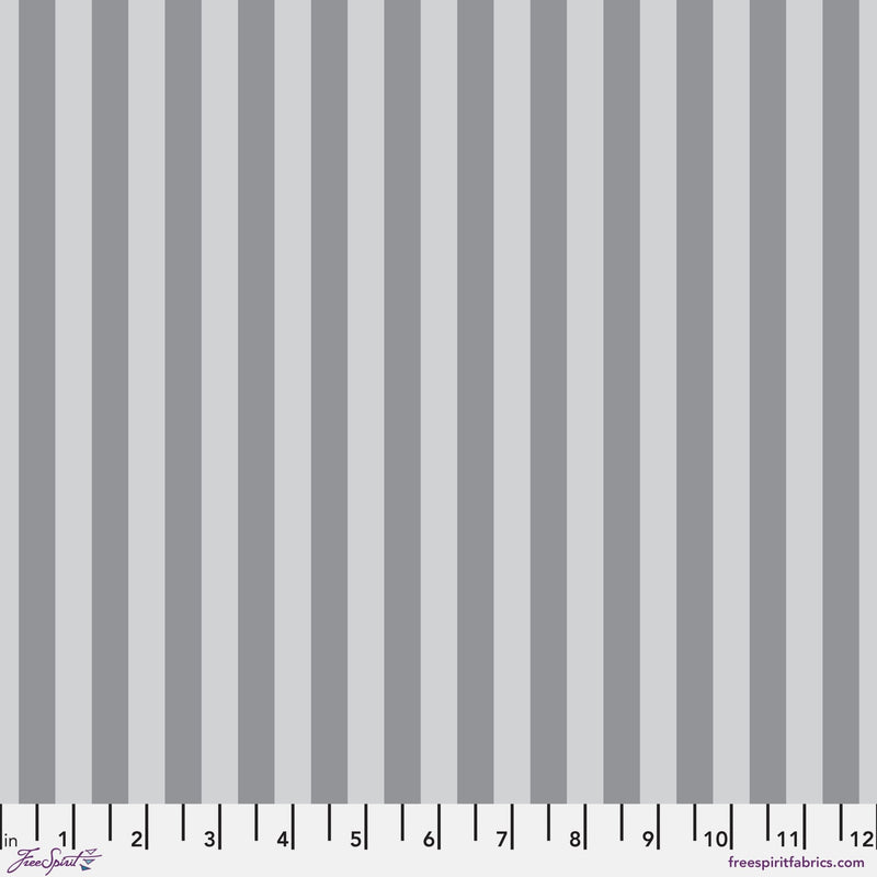 PRE - Order Tula Pink Graywork True Color - Tent Stripe PWTP069.FOG - Half Yard - October 2025 - Modern Fabric Shoppe