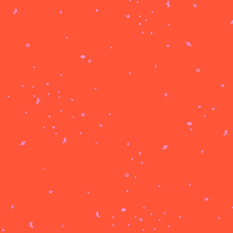 PRE - Order Tula Pink - Legendary - Charmed PWTP289.VERMILLION - Half Yard - October 2026 - Modern Fabric Shoppe