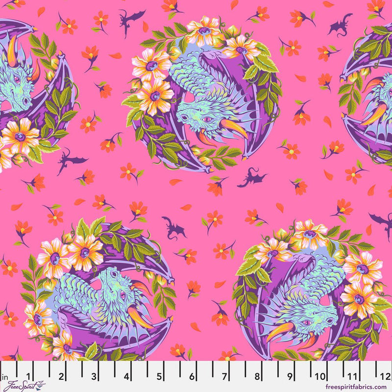 PRE - Order Tula Pink - Legendary - Dragon Ball She PWTP282.SUGAR - Half Yard - October 2026 - Modern Fabric Shoppe