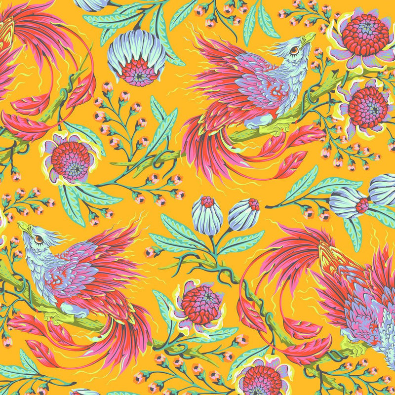 PRE - Order Tula Pink - Legendary - Hot Wings PWTP281.DANDELION - Half Yard - October 2026 - Modern Fabric Shoppe