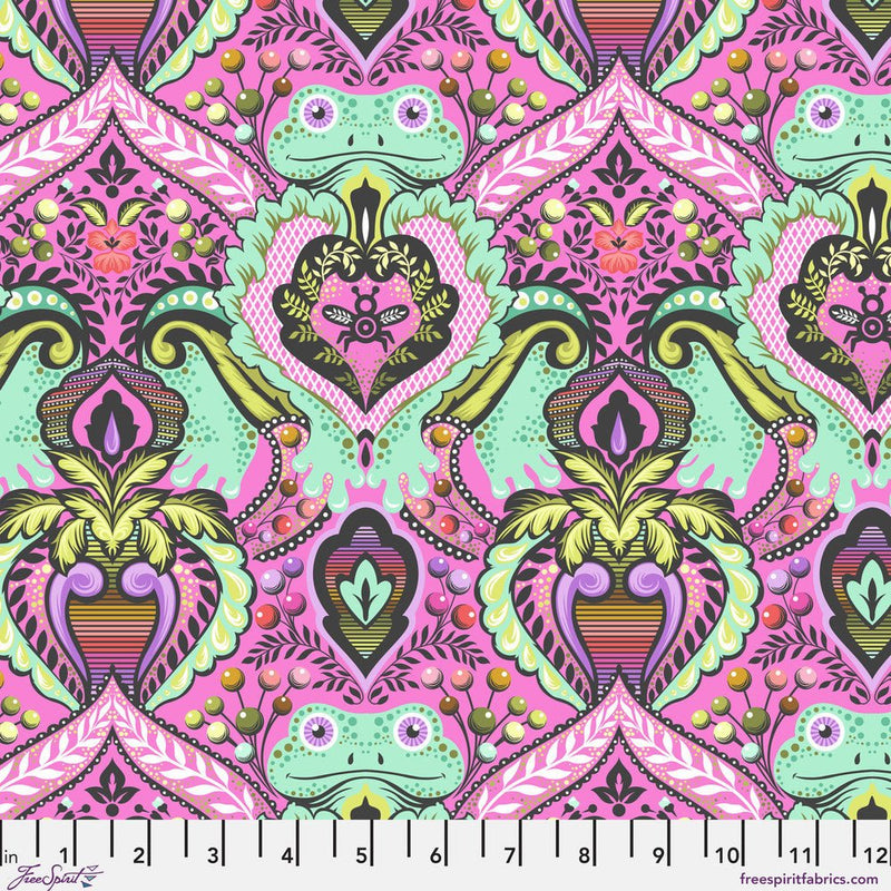 PRE - Order Tula Pink Prince Charming Deja Vu - Frog Prince PWTP274.GUMBALL - Half Yard - July 2026 - Modern Fabric Shoppe