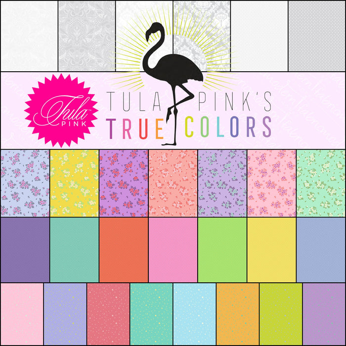 PRE - ORDER Tula Pink True Colors 2025 - Half Yard Bundle - April 2025 - Modern Fabric Shoppe