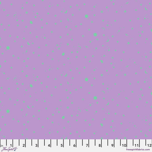 PRE - ORDER Tula Pink True Colors 2025 - Space Sprinkles PWTP254.FROZENBERRY - Half Yard - April 2025 - Modern Fabric Shoppe