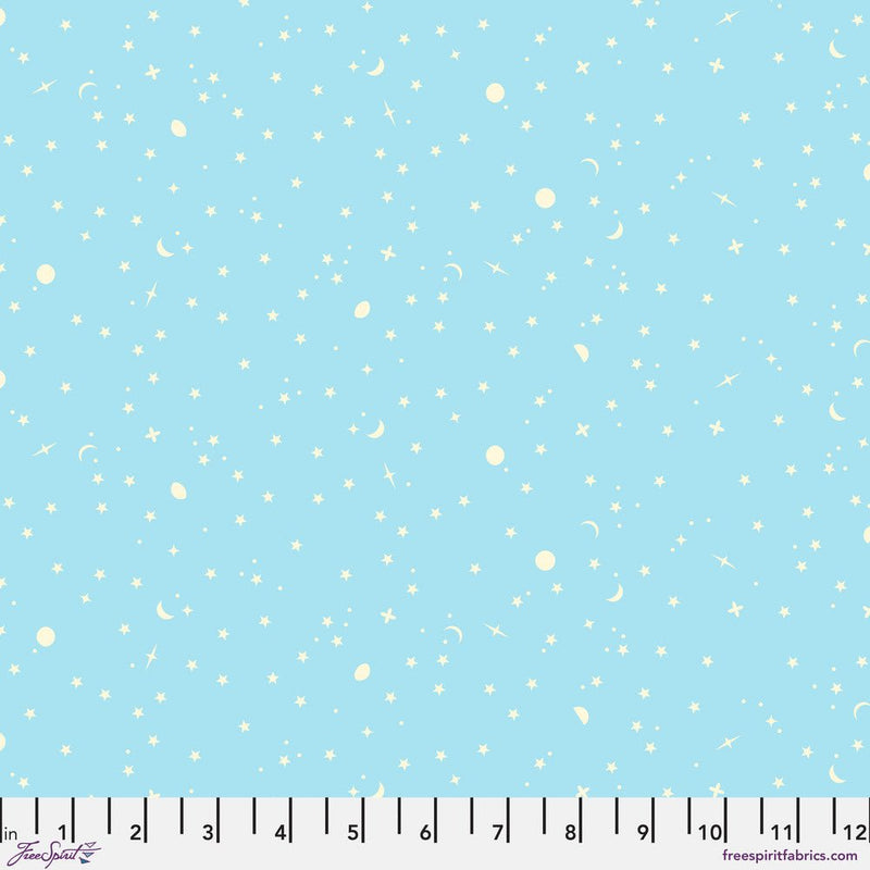 PRE - ORDER Tula Pink True Colors 2025 - Space Sprinkles PWTP254.WATERFALL - Half Yard - April 2025 - Modern Fabric Shoppe