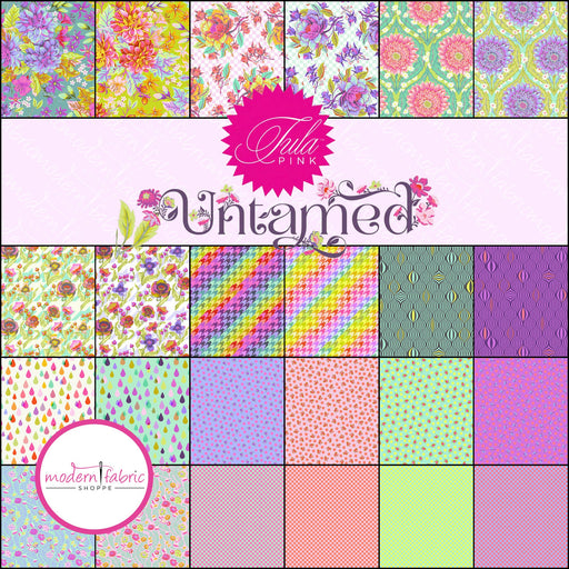 PRE-ORDER Tula Pink Untamed- Half Yard Bundle- October 2024 - Modern Fabric Shoppe