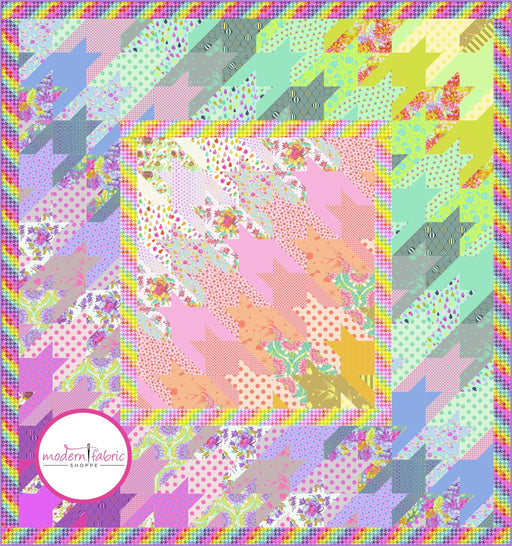 PRE-ORDER Tula Pink- Untamed- Rainbow Regalia Quilt Kit- October 2024 - Modern Fabric Shoppe