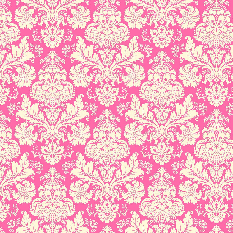 PRE-ORDER Under the Firefly Moon by Heather Bailey- Canterbury Trail 91510-22 Pink - Half Yard- April 2027 - Modern Fabric Shoppe