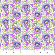PRE-ORDER Under the Firefly Moon by Heather Bailey- Poppy 91509-11 Cream- Half Yard- April 2027 - Modern Fabric Shoppe