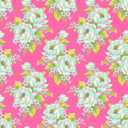 PRE-ORDER Under the Firefly Moon by Heather Bailey- Sunday Bloomers 91508-20 Pink- Half Yard- April 2027 - Modern Fabric Shoppe