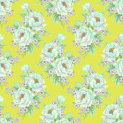 PRE-ORDER Under the Firefly Moon by Heather Bailey- Sunday Bloomers 91508-70 Lime- Half Yard- April 2027 - Modern Fabric Shoppe