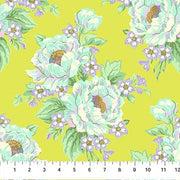 PRE-ORDER Under the Firefly Moon by Heather Bailey- Sunday Bloomers 91508-70 Lime- Half Yard- April 2027 - Modern Fabric Shoppe