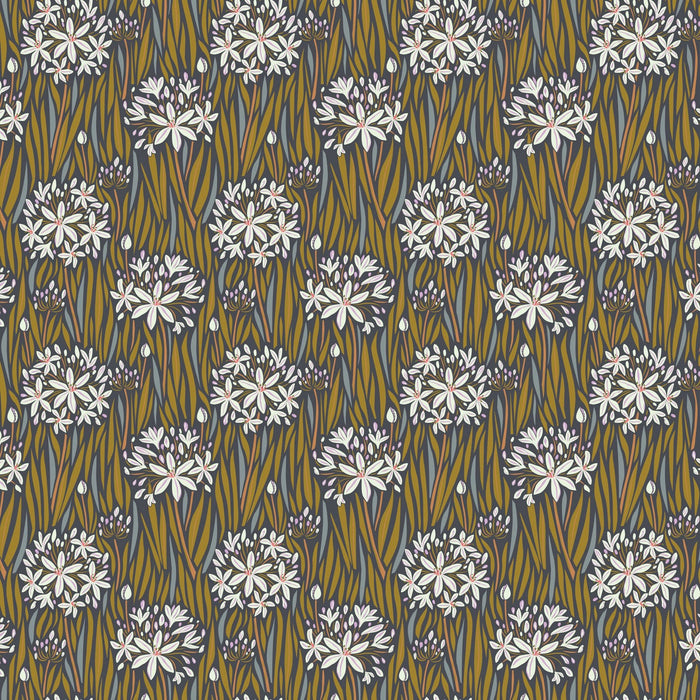 PRE - Order Wandering Eye by Kathy Doughty - Agapantha 91066 - 94 Neutral - Half Yard - March 2025 - Modern Fabric Shoppe