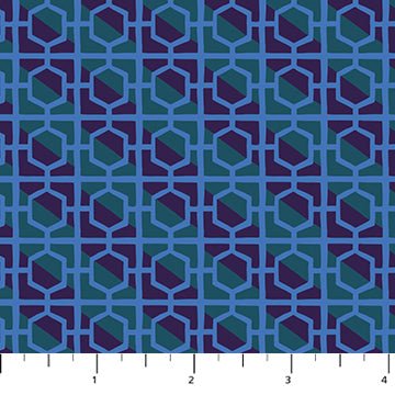 PRE - Order Wandering Eye by Kathy Doughty - Cinder Block 91071 - 45 Cool - Half Yard - March 2025 - Modern Fabric Shoppe