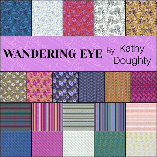 PRE - Order Wandering Eye by Kathy Doughty - Fat Quarter Bundle - March 2025 - Modern Fabric Shoppe