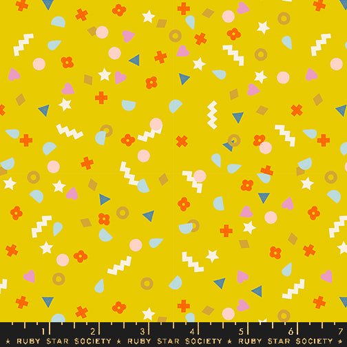 PRE - ORDER Washi Plus by Rashida Coleman Hale - Goldenhour RS1105 12 - Half Yard - August 2025 - Modern Fabric Shoppe