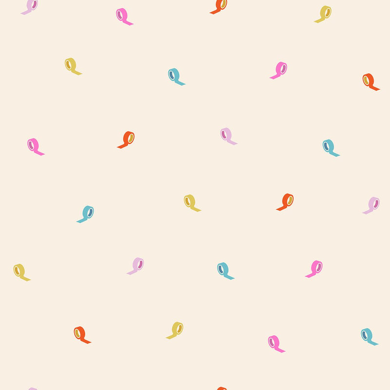 PRE - ORDER Washi Plus by Rashida Coleman Hale - Natural RS1101 13 - Half Yard - August 2025 - Modern Fabric Shoppe