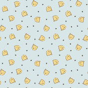 PRE - ORDER Winnie the Pooh - Baby for Riley Blake Designs - Blue Pooh Jumble C18594 BLUE - Half Yard - December 2026 - Modern Fabric Shoppe