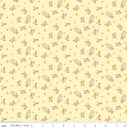 PRE - ORDER Winnie the Pooh - Baby for Riley Blake Designs - Yellow Ditsy C18595 YELLOW - Half Yard - December 2026 - Modern Fabric Shoppe