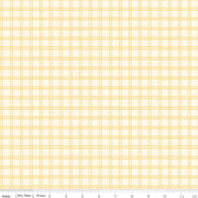 PRE - ORDER Winnie the Pooh - Baby for Riley Blake Designs - Yellow Plaid C18593 YELLOW - Half Yard - December 2026 - Modern Fabric Shoppe