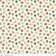 PRE-ORDER Winnie the Pooh-Christmas for Echo Park Paper Co.- Ornaments C19573 CREAM- Half Yard- June 2027 - Modern Fabric Shoppe
