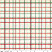 PRE-ORDER Winnie the Pooh-Christmas for Echo Park Paper Co.- Plaid C19575 MULTI- Half Yard- June 2027 - Modern Fabric Shoppe