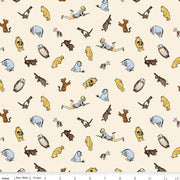 PRE - Order Winnie the Pooh for Riley Blake Designs - Cream Characters C17003 - CREAM - Half Yard November 2025 - Modern Fabric Shoppe