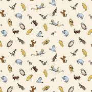 PRE - Order Winnie the Pooh for Riley Blake Designs - Cream Characters C17003 - CREAM - Half Yard November 2025 - Modern Fabric Shoppe