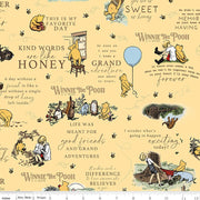PRE - Order Winnie the Pooh for Riley Blake Designs - Sunshine Main C17000 - SUNSHINE - Half Yard November 2025 - Modern Fabric Shoppe