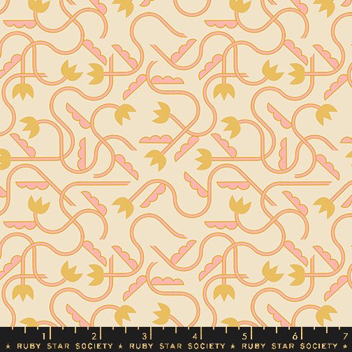 PRE - ORDER Woodland Park by Rashida Coleman Hale - Parchment RS1086 13 - Half Yard - January 2025 - Modern Fabric Shoppe