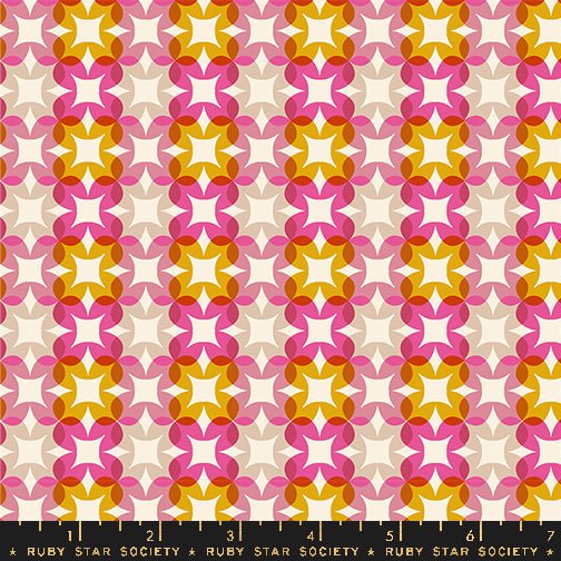 PRE - ORDER Woodland Park by Rashida Coleman Hale - Raspberry RS1085 14 - Half Yard - January 2025 - Modern Fabric Shoppe