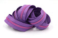 Purple - #5 Pink Nylon Coil Zipper Tape - *Not By Annie - Modern Fabric Shoppe