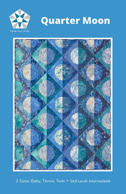 Quarter Moon Quilt Pattern by Sarah Ruiz Quilts - Modern Fabric Shoppe
