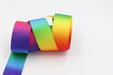 Rainbow Bright 1 1/2 inch (38mm)width Nylon Webbing - by the yard - Modern Fabric Shoppe