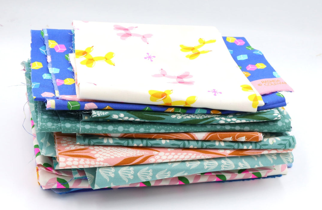 Rashide Coleman Eye Candy, Jen Hewitt Endpaper Scrap Bag 27 - Modern Fabric Shoppe