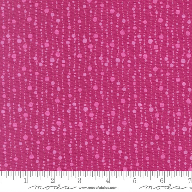 Reef by Kate Spain - Reef Bubbles 27347 17 Magenta - Half Yard - November 2025 - Modern Fabric Shoppe