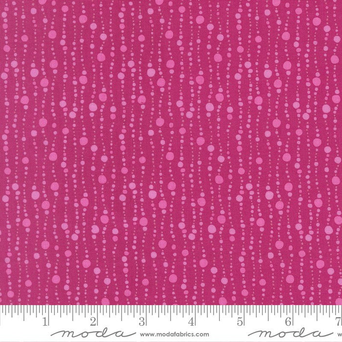 Reef by Kate Spain - Reef Bubbles 27347 17 Magenta - Half Yard - November 2025 - Modern Fabric Shoppe