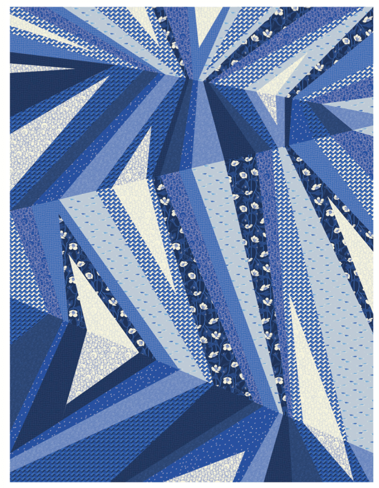 Ruby Star Society Collaboration- Hyperspace featuring Water - Modern Fabric Shoppe