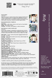 Sallie Tomato Paper Pattern - Misty - Modern Fabric Shoppe